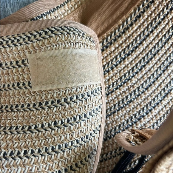 Magid Hat Adjustable Headband‎ Beach Sun Visor Floppy Brim Woven Natural Paper - Picture 7 of 8